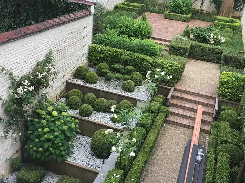 Jardin à étages