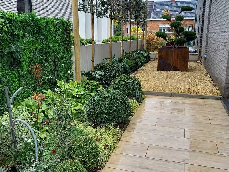 Terrasse aménagée