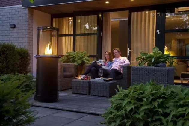 Terrasse intime moderne